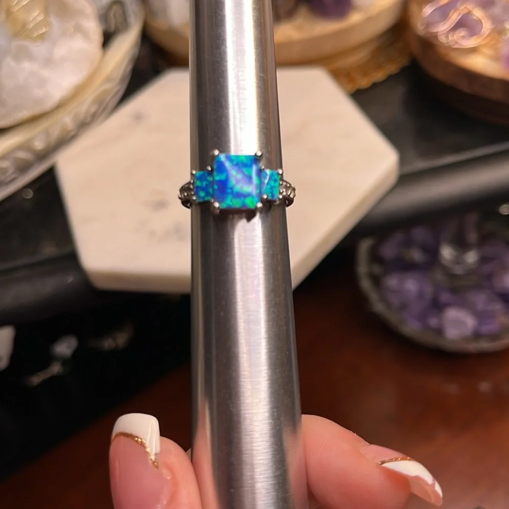 Opal ring - Picture 6 of 7